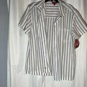 UNI-SEX BUTTON DOWN SHIRT XL